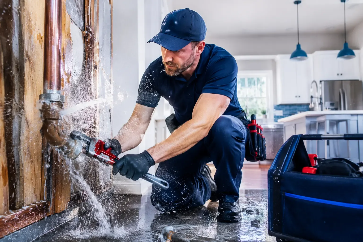 Local emergency pipe repair professionals in Kingsbury, TX